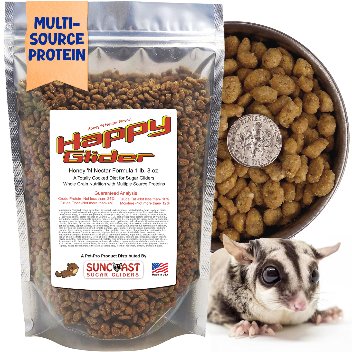 Happy Glider Honey & Nectar Flavor (1.5 lbs)