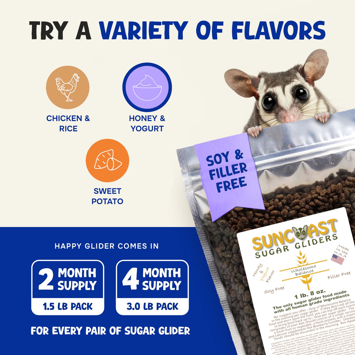 Wholesome Balance™ Honey & Yogurt Flavor (1.5 lbs)
