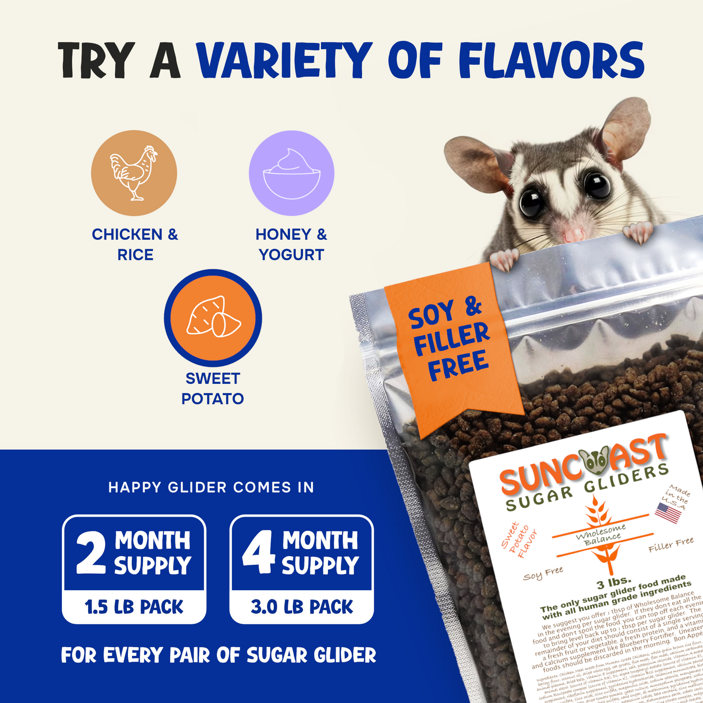 Wholesome Balance™ Sweet Potato Flavor (3 lbs)